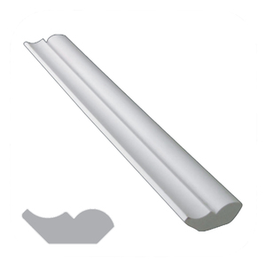 White Exterior/ Interior Vinyl <strong>Moulding</strong> Foamed <strong>PVC</strong> <strong>Moulding</strong> Door Trim Casing Base <strong>Moulding</strong> - Product Image 1
