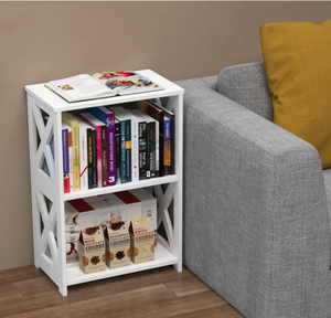 3 Tier Kệ sách nhỏ kệ sách cho không gian nhỏ <span class=keywords><strong>mini</strong></span> mỏng kệ sách cho phòng ngủ phòng khách phòng tắm giá - Product Image 5