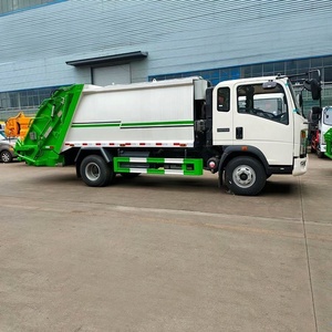 รถบรรทุกอัดขยะ Sinotruk HOWO 4X2 7-9CBM ประสิทธิภาพสูง สำหรับงานสุขาภิบาลเทศบาลและการกำจัดขยะประจำวัน - Product Image 3