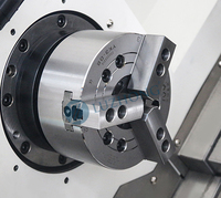 Torno CNC con Eje de 65 mm de Diámetro Interior, Torno CNC de Bancada Inclinada TCK56Y, Fábrica de Tornos CNC en China
