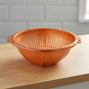 CATEEM MRD446 Grand égouttoir de cuisine flexible multifonction en plastique couleur cuivre, anti-blocage, réutilisable et écologique - Product Image 2