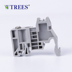 Wtrees Terminal <b>Block</b> Uk2.5B 10 Position With Number Strip And Grounding Terminal For Cable Wiring - Product Image 3