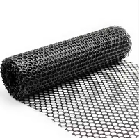 Fabrication de filets à mailles carrées en plastique PE-HD 280 g/m² Clôture grillagée pour jardin, maison et extérieur