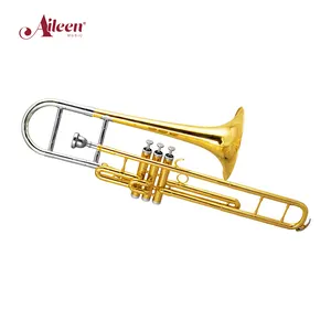 Custom F Key School Band Practice Piston Trombone (TP-GP320G-SYY)