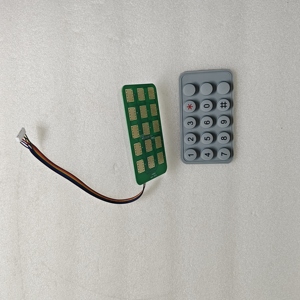 Kntech IP65 đánh giá ruggedized công nghiệp Silicone cao su bàn phím 15 phím kỹ thuật số silica gel Điện thoại bàn phím có dây điện thoại - Product Image 5