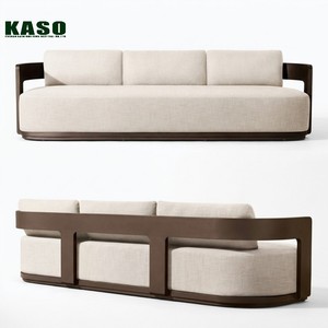 Juego de Sofás de Jardín de Aluminio Fundido Personalizado, Impermeable, Moderno y de Lujo para Hotel, Villa o Patio - Product Image 3
