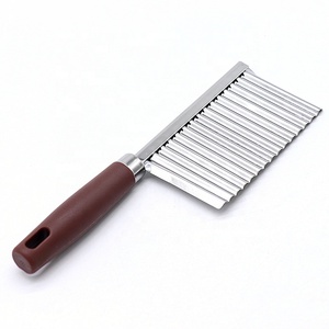 Stainless Steel Vegetable Potato Cucumber Carrot <strong>Crinkle</strong> Cutter <strong>Knife</strong> Wavy Chopper Slicer <strong>Cut</strong> <strong>Knife</strong> - Product Image 2