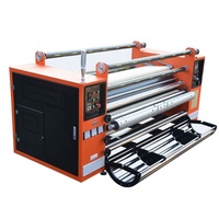 190cm automatique vitesse rapide Chrome huile cylindre rotatif chaleur presse rouleau calandre huile chauffage tambour pour impression Textile rouleaux