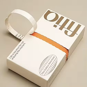 Caja de cartón personalizada con ventana, caja ciega personalizada, caja de cartón blanca impresa, caja corrugada personalizada, caja de avión, caja de color - Product Image 1