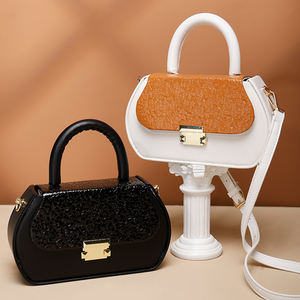 กระเป๋าสะพายข้างหนัง PU สำหรับฤดูร้อน กระเป๋าถือแฟชั่นสำหรับผู้หญิง กระเป๋าสะพายไหล่ทรงกล่อง กระเป๋าถือสตรี - Product Image 2