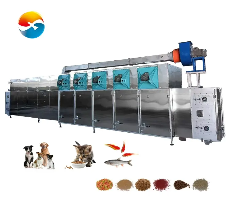 工業用動物飼料ペット飼料脱水および乾燥装置魚飼料ドッグフードキャットフード乾燥機オーブン乾燥機
