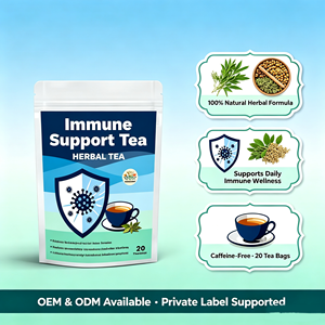 Tisana OEM per il Supporto Immunitario, 100% Naturale, in Bustine, per Potenziare la Difesa del Corpo e il Comfort Respiratorio, 20 Bustine - Product Image 1