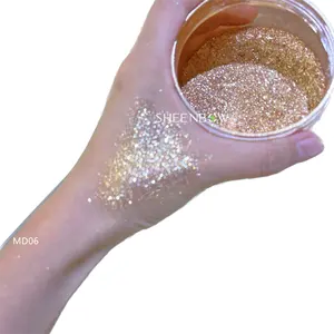 Özel marka göz farı elmas ışıltı gevşek Pigment süper Glitter Lustry makyaj