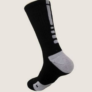 ถุงเท้าบาสเก็ตบอลฟิตเนส ระดับกลางน่อง ซับเหงื่อ ทนทาน ถุงเท้ากีฬาวิ่งสำหรับผู้ชาย - Product Image 3