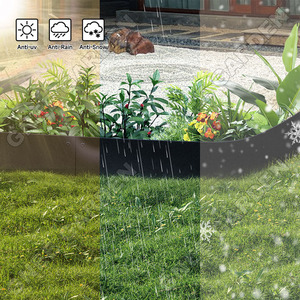 Garden <strong>Edging</strong> <strong>Metal</strong> Landscape Grass Bed Edge Garden Decorative <strong>Border</strong> - Product Image 4