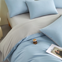 Parure de draps de luxe en coton, taille King, teinture réactive, ne décolore pas, produit ménager en gros à succès rapide