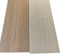 Planche de terrasse en WPC co-extrudé, grain de bois 3D, antidérapante, imperméable, composite, pour terrasse extérieure