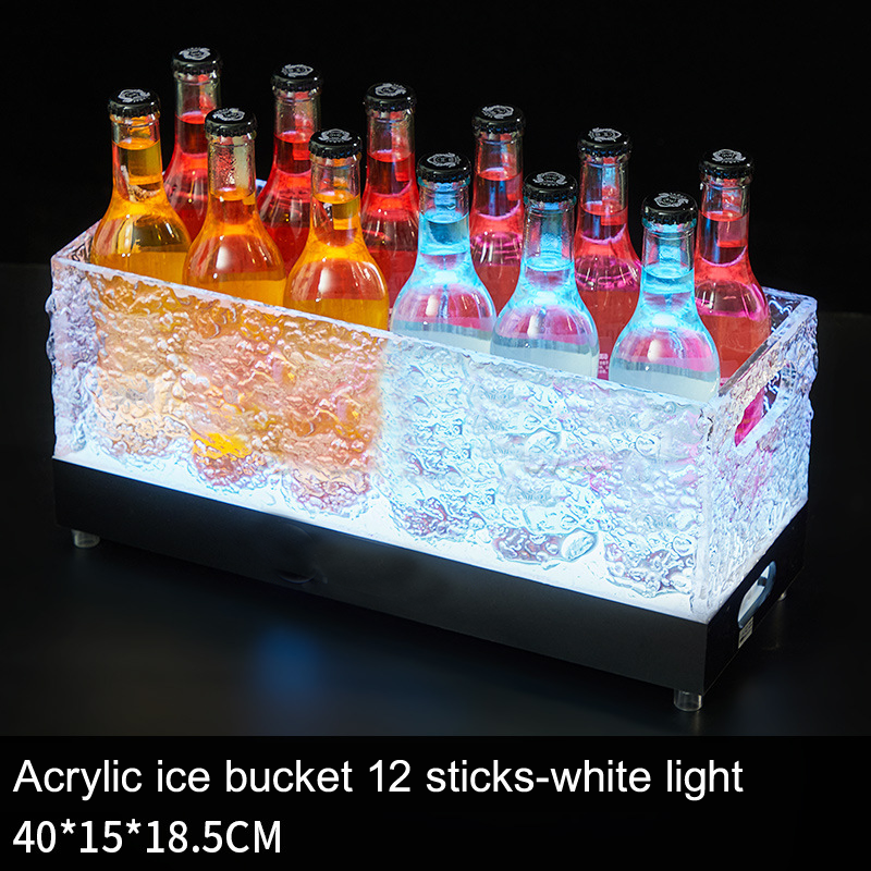 Seau à glace coloré de gradient d'E