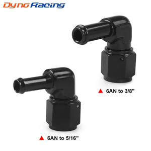 Adaptador de Enfriador de Aceite de Aluminio 90 para Modificación Automotriz, Rosca Interna de 6AN a Conector de Manguera de 3/8 5/16 - Product Image 5