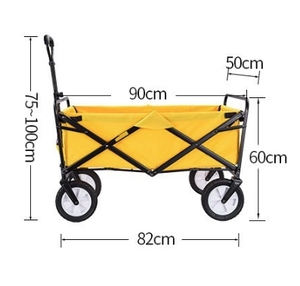 Giải trí ngoài trời có thể gập lại gấp toa xe giỏ hàng với bảng kỳ nghỉ cắm trại Xe đẩy em bé xe đẩy - Product Image 6