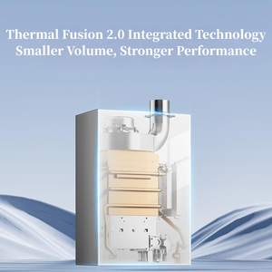 Calentador de agua a <span class=keywords><strong>gas</strong></span> natural con control táctil a <span class=keywords><strong>precio</strong></span> de fábrica, <span class=keywords><strong>caldera</strong></span> de <span class=keywords><strong>gas</strong></span> de ducha instantánea, carcasa sin tanque, 13L para toda la casa - Product Image 5