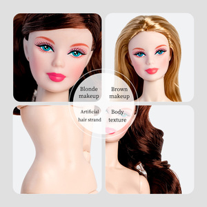 Version Or Blanc de la Poupée Supermodel <span class=keywords><strong>avec</strong></span> un Corps Articulé KELLY 32 Cm Vente Chaude à l'International Comme Jouet Tendance - Product Image 3