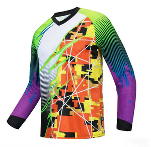 Maillot de Ciclismo MTB, Ropa de Ciclismo, Serie Protección Solar, Maillots MTB, Maillots de Entrenamiento, Ropa Deportiva, Se Aceptan Personalizaciones - Product Image 3