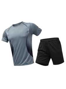 Nuevo Conjunto Deportivo de Verano para Hombre, Ecológico, Ligero, 100% Algodón, Hecho en Fábrica, Ropa Casual para Exteriores - Product Image 5
