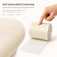 Rouleau de pansement hydrocolloïde transparent, ruban adhésif invisible pour doigts, rouleau hydrocolloïde, fabricant OEM
