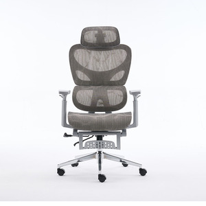 <span class=keywords><strong>Chaise</strong></span> de bureau de luxe ergonomique universelle à dossier divisé, entièrement réglable en hauteur, avec soutien lombaire complet - Product Image 2
