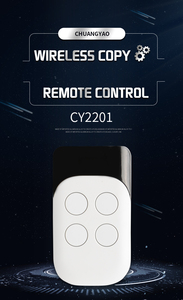 Fabricación Transmisor Duplicador inalámbrico Control remoto de doble canal Transmisor inalámbrico RF Teclas de <span class=keywords><strong>4</strong></span> botones <span class=keywords><strong>433Mhz</strong></span> YET2201 - Product Image 2
