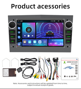 Autoradio Android 2din 7 pouces avec DSP, navigation GPS, Carplay pour <span class=keywords><strong>Opel</strong></span> Astra Antara Vectra Corsa Zafira Meriva Vivara <span class=keywords><strong>Vivaro</strong></span> - Product Image 6