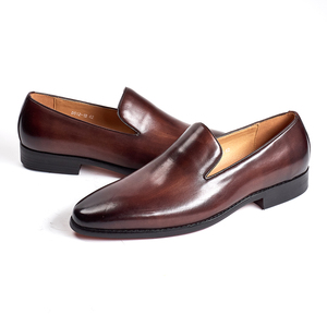 <span class=keywords><strong>Mocasines</strong></span> Planos Cómodos Personalizados, Nuevo Diseño, <span class=keywords><strong>Zapatos</strong></span> <span class=keywords><strong>de</strong></span> <span class=keywords><strong>Vestir</strong></span> Formales <span class=keywords><strong>de</strong></span> Cuero y Oxford para Novio - Product Image 3