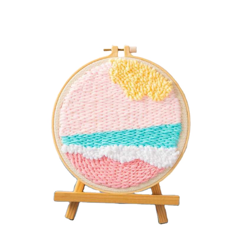 Набор для вышивки «Пейзаж» «сделай сам», простой пробойник, игла для вышивки крестиком для начинающих, ручная работа, настенная живопись, домашний декор