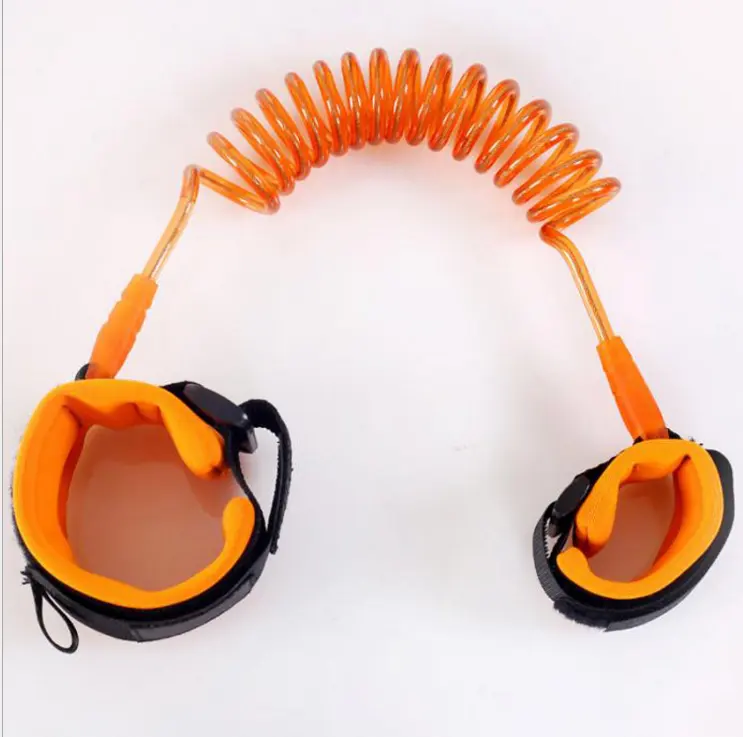 Wholesale nice price Orange Color Baby Safety Walking Harness Anti Lost Adjustable Rope