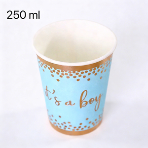 Vaisselle jetable en papier personnalisée de bonne qualité, portable et durable, pour la décoration de fête, ensemble d'<span class=keywords><strong>anniversaire</strong></span> - Product Image 5