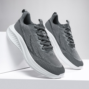 Chaussures de marche ultra-légères en maille synthétique pour hommes AHMED ABDI YD026, grande taille, tendance mode, fermeture à lacets, absorption des chocs, toutes saisons - Product Image 5