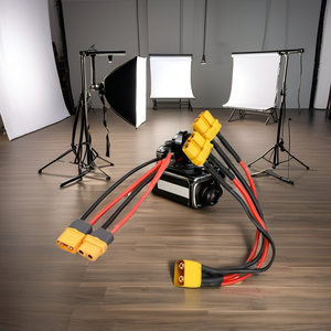 Connecteur <span class=keywords><strong>XT90</strong></span> à <span class=keywords><strong>XT60</strong></span> pour chargeur de batterie NiMH de voiture et de drone RC, accessoire - Product Image 2