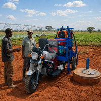 Prix d'usine CE ISO Foreuse de puits d'eau Machine de forage de puits 200M de profondeur Performance fiable