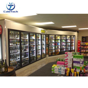 Refrigerador/congelador/refrigerador de pie con certificado NSF y ETC, cámara frigorífica con puerta de vidrio de exhibición para tienda de <span class=keywords><strong>cuevas</strong></span> de cerveza en los EE. UU. - Product Image 6