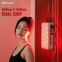 Appareil LED PDT 660nm & 850nm, panneau de luminothérapie infrarouge pour le visage, soins de beauté personnels, système d'opération infrarouge