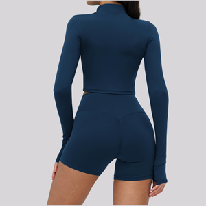 Veste ajustée utilitaire fine <span class=keywords><strong>pour</strong></span> <span class=keywords><strong>femme</strong></span>, vêtements d'hiver, logo personnalisé, ceinture, manteaux de basketball sculptés de haute qualité <span class=keywords><strong>pour</strong></span> femmes - Product Image 3