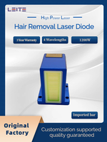 1200W 808nm Macro Channel Diode Laser Stack Vertical Stacked Handpiece Repair High Power LT HPL Laser Module Dengan Kristal