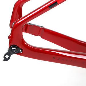 OEM T900 전체 탄소 섬유 자갈 자전거 프레임 700 * 40C 도로 경주 Cyclocross 자전거 프레임 세트 판매 - Product Image 5