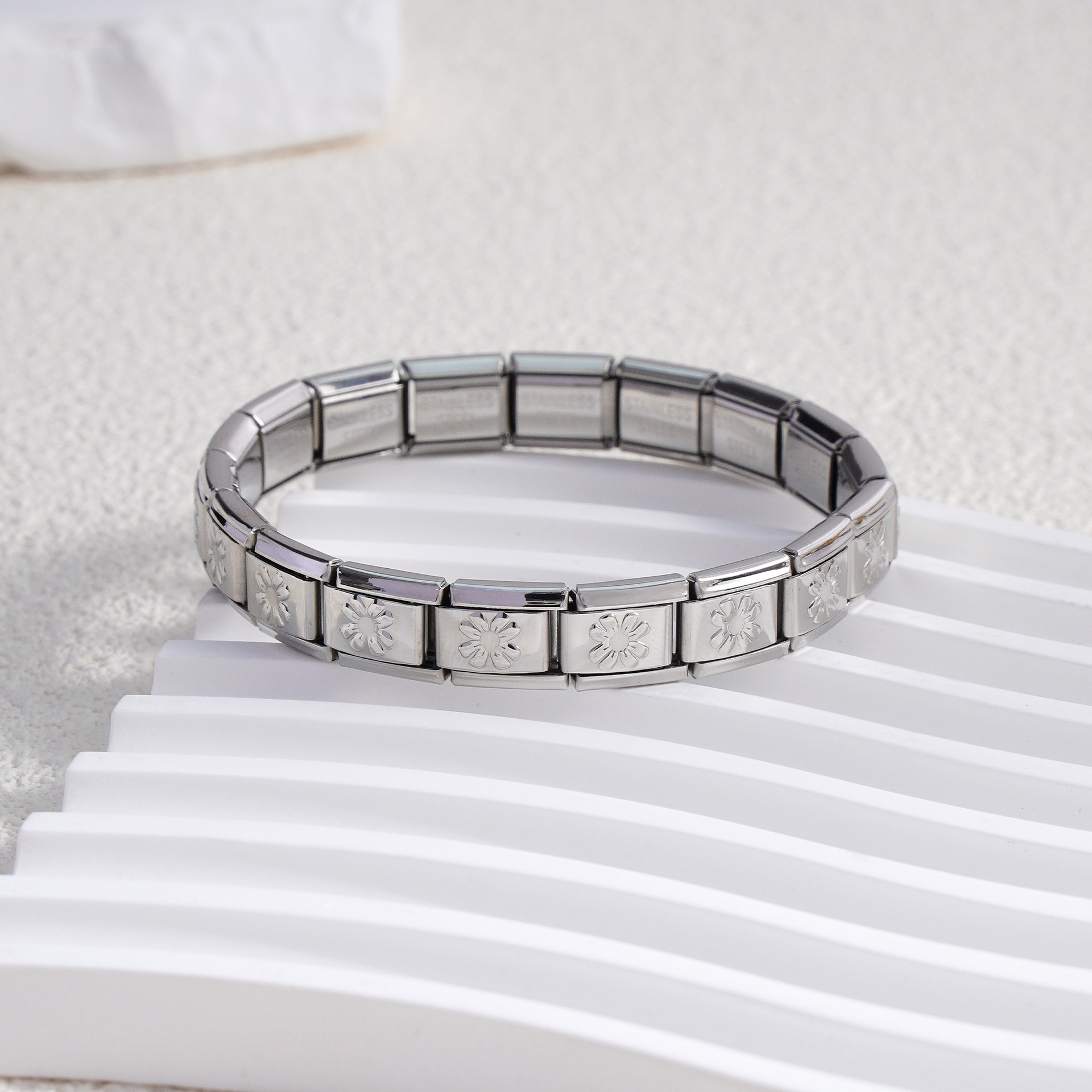 Bracelet Daisy (Argent) 9mm BD-148