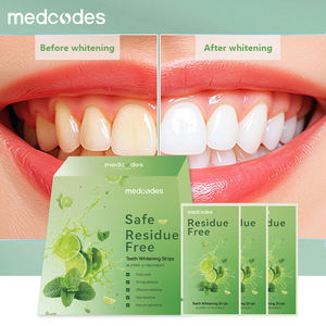 Factory Direct Sale Custom Private Label Alcohol-Free Fresh Taste Natural <b>Tooth</b> <b>Whitening</b> <b>Strips</b> - Product Image 3