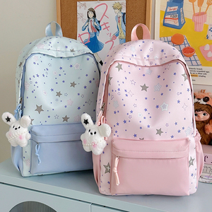 Nueva Mochila Escolar con Ruedas 2025, Diseño Coreano Unisex para Niños, de Nailon Impermeable, con Forro de Poliéster, para Viajes - Product Image 4