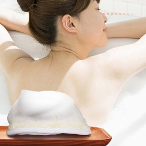 Éponge exfoliante naturelle ovale pour le corps, brosse de bain, gommage corporel, éponge loofah - Product Image 3