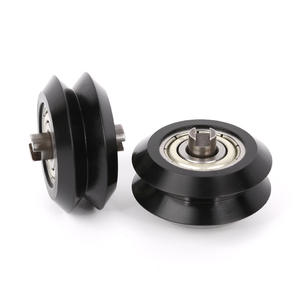 Fournisseur de poulies de type W, roulements 625ZZ, rouleaux de porte et de fenêtre à rainure en V revêtus de caoutchouc, roues de rail POM pour imprimantes 3D - Product Image 3