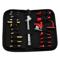 Kit d'outils de perceuse pneumatique personnalisable 19 pièces avec clé à chocs et mallette de rangement Numéro de modèle OEM